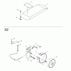 Mini Z 06- brake and chain guard