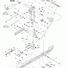 MX Z X 400 LC Задний рычаг задней подвески