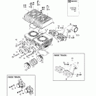 Skandic Wide Track Цилиндр, выпускной коллектор (503)