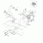 Mini Z Крепление двигателя и глушитель