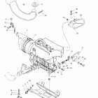 Formula S Крепление двигателя и глушитель