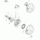 Skandic 380/500 04- rewind starter (377)