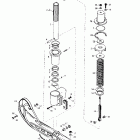 Skandic Wide Track 07- front suspension and ski 2
