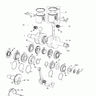 Summit 500/583/670 Коленчатый вал и поршень (583)