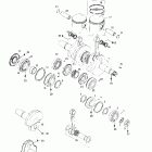 Summit 670X 01- crankshaft and pistons (670)