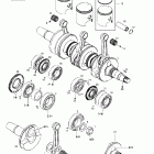 Mach 1 Коленчатый вал и поршень (699)