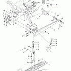 Skandic 380/500 Передняя подвеска и лыжи