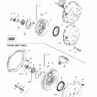 Skandic Wide Track Ручной стартер  (503)