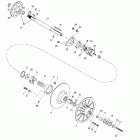 Touring E 05- driven pulley (touring e  le)