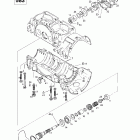 MX Z 500/583/670 Картер, пластинчатый клапан, водяной насоси (583)