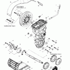 Skandic Wide Track 05- drive axle, track and belt guard