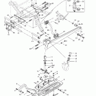 Summit 670X Передняя подвеска и лыжи