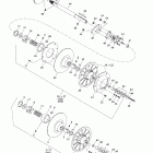 MX Z 500/583/670 Ведомый шкив