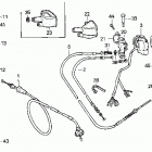 TRX200D Рулевые переключатели