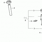 TRX200D Кулак поворотный