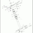 FXST 1BVJ SOFTAIL STANDARD (2023) FORK BRACKETS, FRONT - FXBBS, FXST