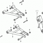 TRX200D Передний рычаг