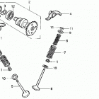 TRX200D Распределительный вал