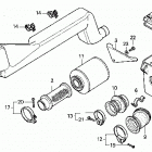 TRX200D Воздухозаборник