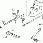 TRX200D Педали