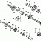 TRX200D Трансмиссия