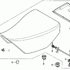 TRX200D Сидение