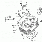 TRX200D Головка цилиндра