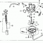 TRX200D Карбюратор