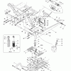 MX Z 440 LC 07- front suspension and ski (mx z x 440 lc)