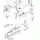 Grand Touring SE Передняя подвеска и лыжи