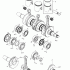 Grand Touring SE Коленчатый вал и поршень (699)