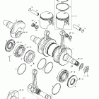 Skandic 380/500 01- crankshaft (503)