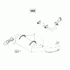 Skandic Super Wide Track 01- muffler (503)