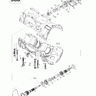 Summit 500/583/670 Картер, пластинчатый клапан, водяной насоси (583)