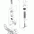 Skandic Wide Track Передняя подвеска и лыжи