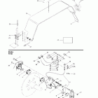Touring E LT 06- brake and belt guard