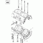 Touring E LT 01- crankcase (377, 443)