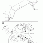 Skandic 380/500 06- brake and belt guard