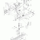 Touring E LT Передняя подвеска и лыжи