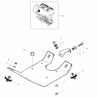 Skandic Wide Track Опора двигателя