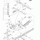 Grand Touring 500/583 08- front arm, rear suspension 136 #2