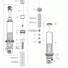MX Z 440 LC 07- front and rear take apart shocks