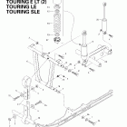 Touring E LT 08- front arm, rear suspension 136