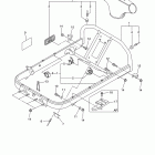 RS VENTURE RST90ZS Кронштейн крепления (паук рулевой)
