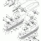 APEX LTX RX10LTGTZB_L APEX LTX GT RX10LTZW/RX10LTGTZL/RX10LTGTZB Подвеска трака 1