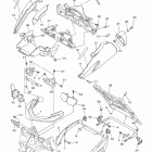 APEX LTX RX10LTGTZB_L APEX LTX GT RX10LTZW/RX10LTGTZL/RX10LTGTZB Бампер, Багажник. Брызговик