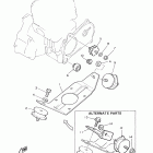 BRAVO T BR250TY Крепление двигателя