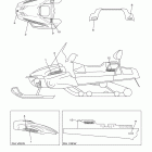 RS VIKING PROFESSIONAL VK10ZB/VK10ZR Наклейки