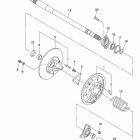 RS VIKING PROFESSIONAL VK10ZB/VK10ZR Вторичный вал