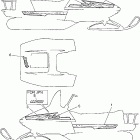 BRAVO T BR250TX Наклейки